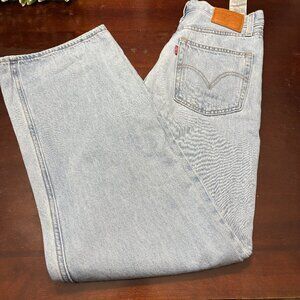 Levi's Light Blue Flare & Wide Leg Jeans
